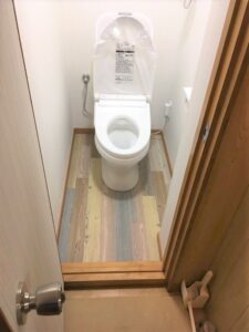 岡崎市の戸建てのトイレのリフォーム画像